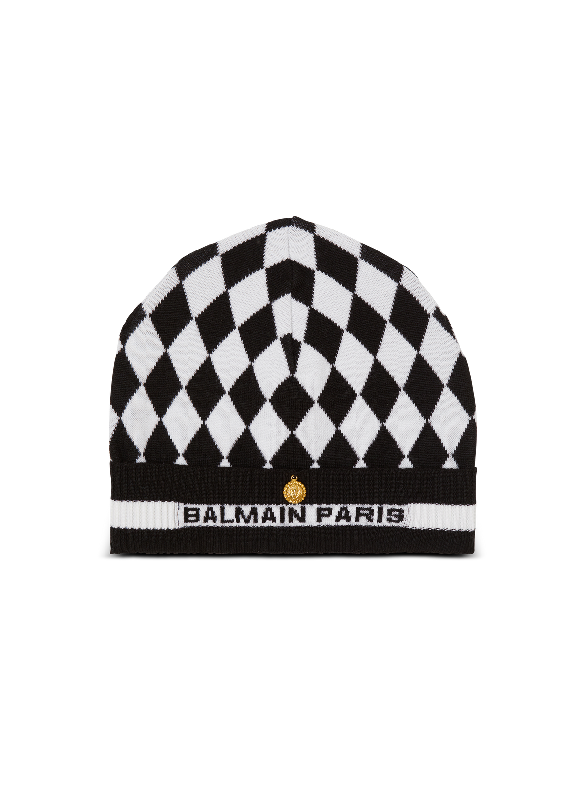 Bonnet balmain diamond - Noir & Blanc