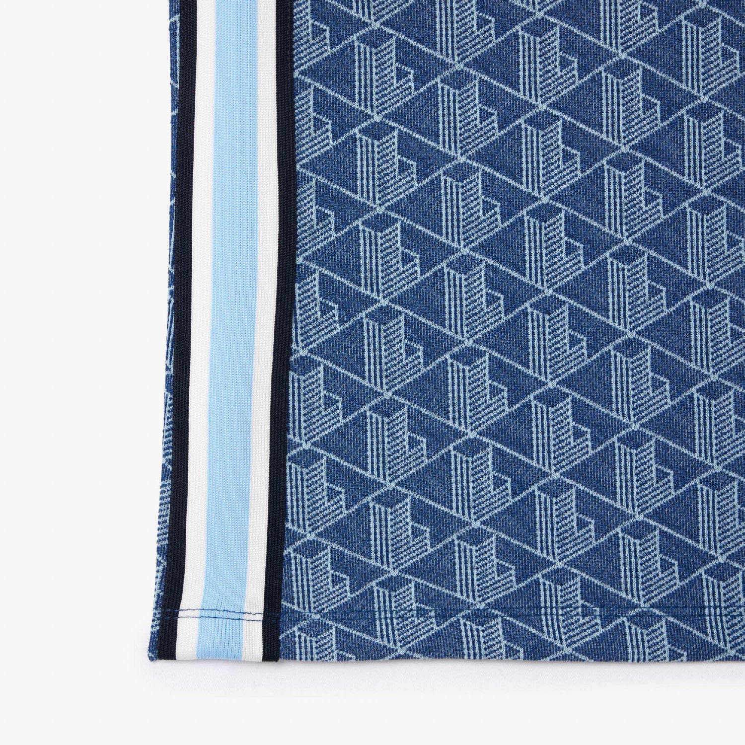 Polo ajusté en jacquard monogramme - Sphère & Panorama
