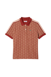 Polo ajusté en jacquard monogramme - Iberis & Latte
