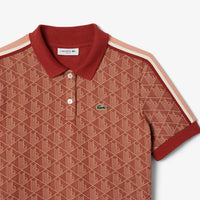 Polo ajusté en jacquard monogramme - Iberis & Latte