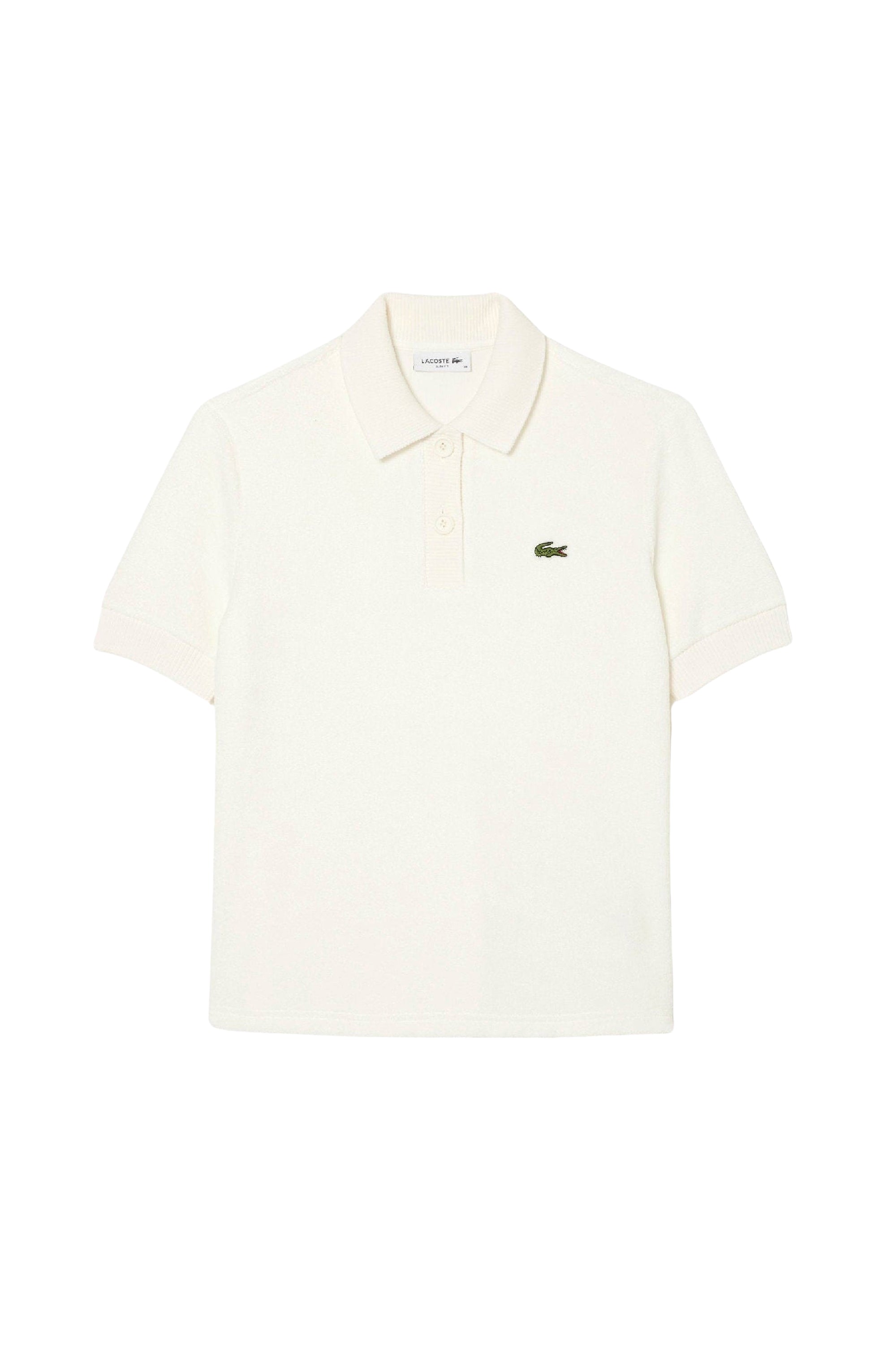Polo ajusté en éponge - Farine
