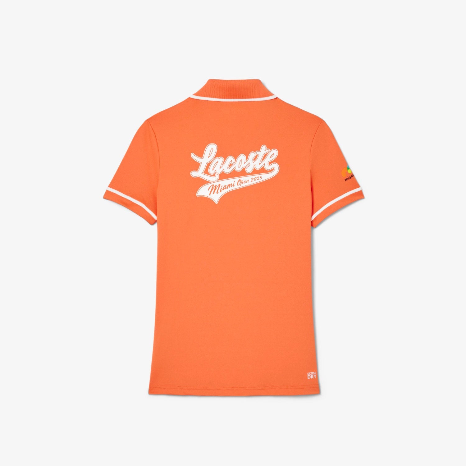 Polo ajusté à rayures protection UV - Carotte