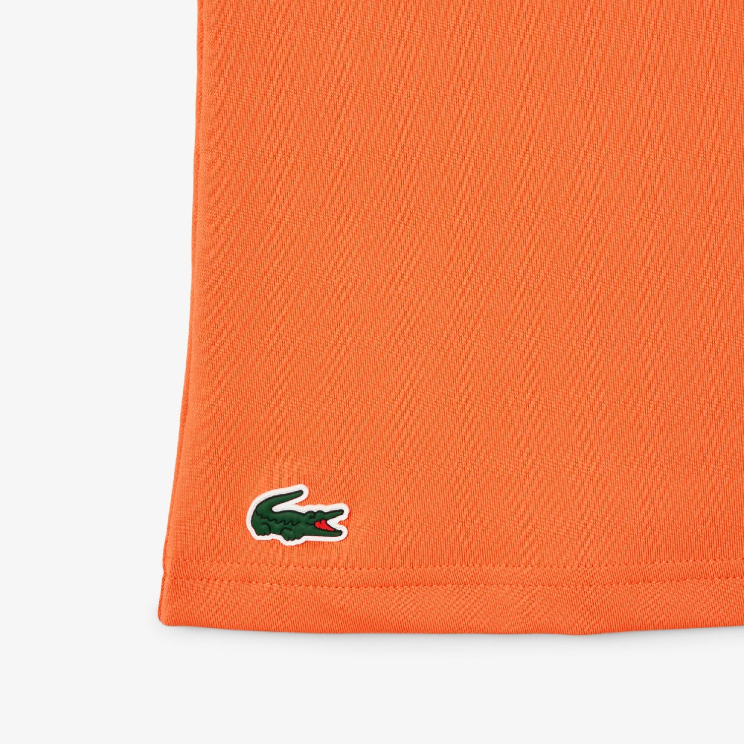Polo ajusté à rayures protection UV - Carotte