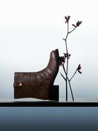 5qty NEW / Bottes biker Harley Borgia 50 en cuir - Brown