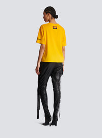 Disney x balmain : the lion king - t-shirt ample imprimé nika mtwana - Multicolore