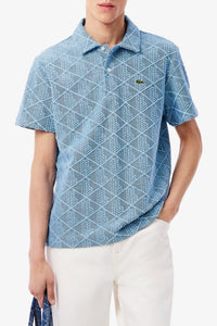Polo monogramme en éponge - Faucon & Calcaire