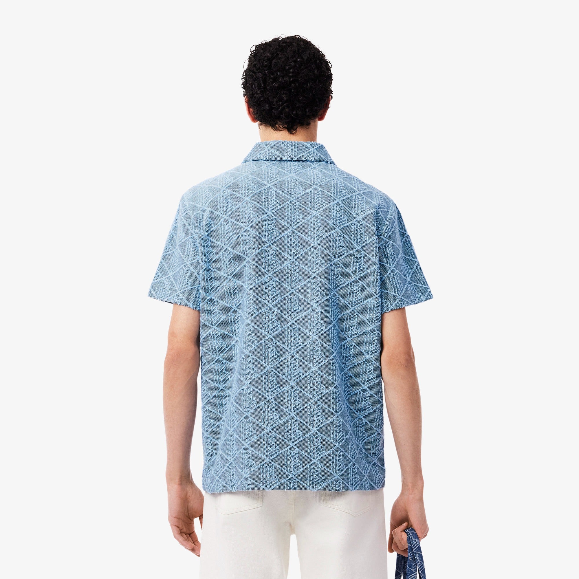Polo monogramme en éponge - Faucon & Calcaire