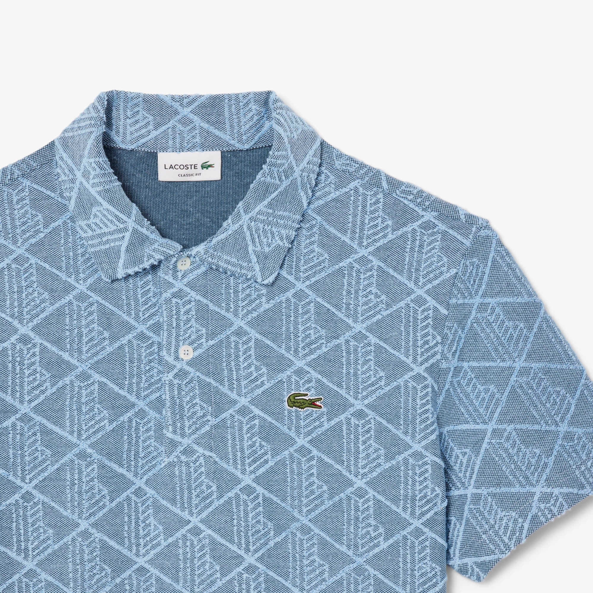 Polo monogramme en éponge - Faucon & Calcaire