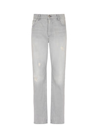 Jean classique - gris wash - Gris Clair Délavé