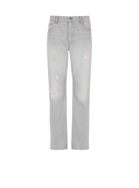 Jean classique - gris wash - Gris Clair Délavé
