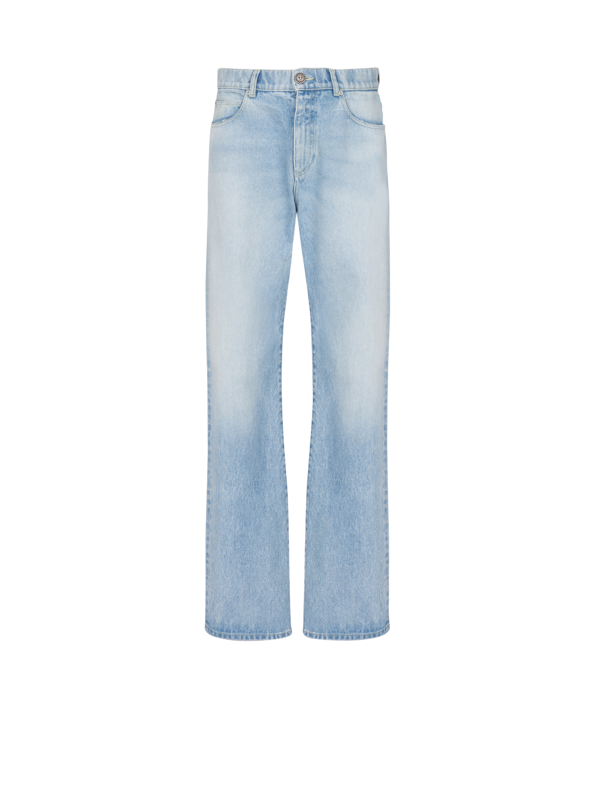 Pantalon en jean ample - Bleu Jean Clair