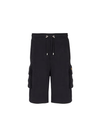 Short cargo Balmain vintage bermuda - Noir & Multico
