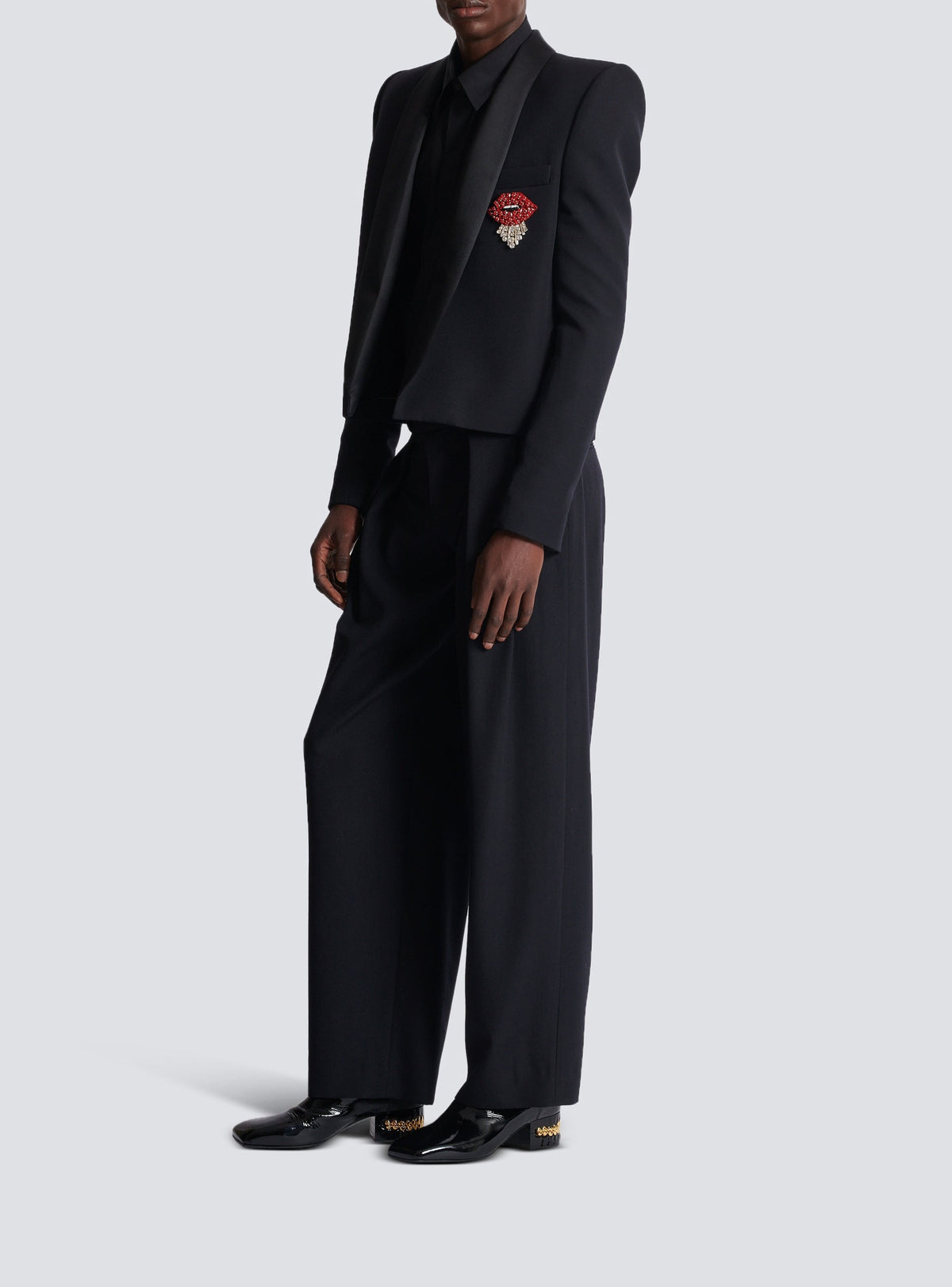 Veste en laine - Noir