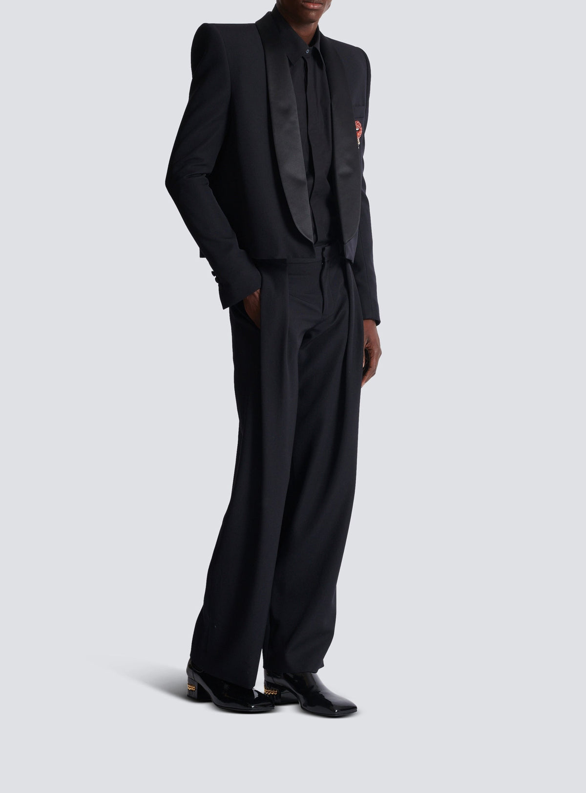 Veste en laine - Noir