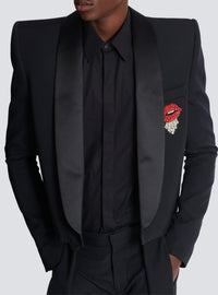 Veste en laine - Noir