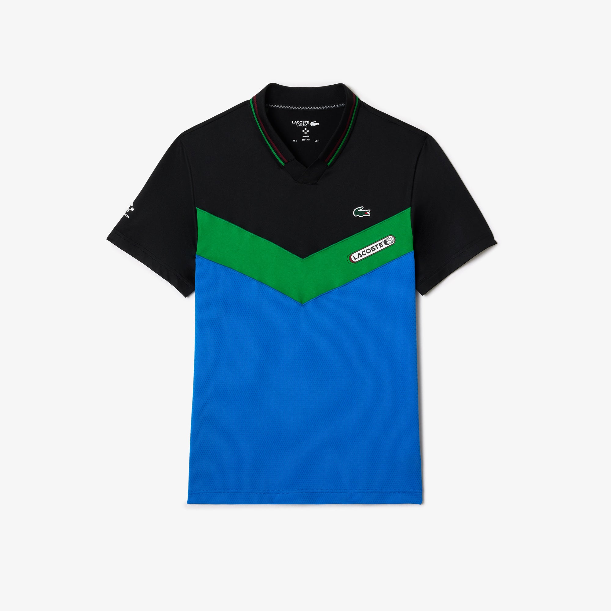 Polo à manches courtes - Noir & Zin-Calathea-Hilo