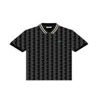 Polo à manches courtes - Noir & Graphite