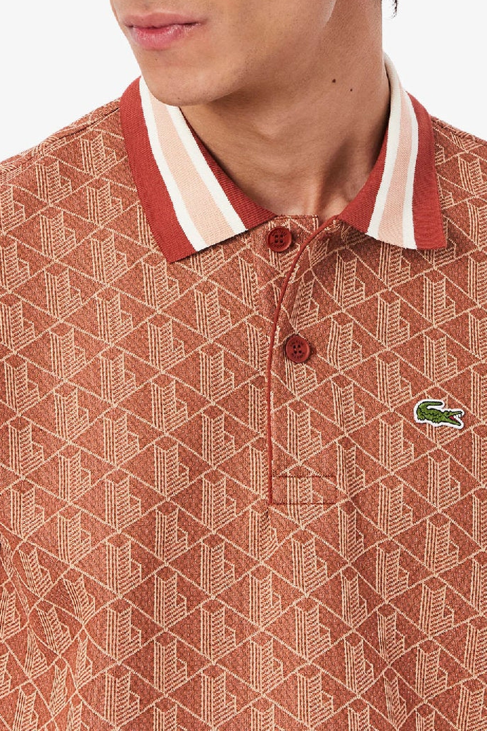 Polo en jacquard monogramme - Iberis & Latte