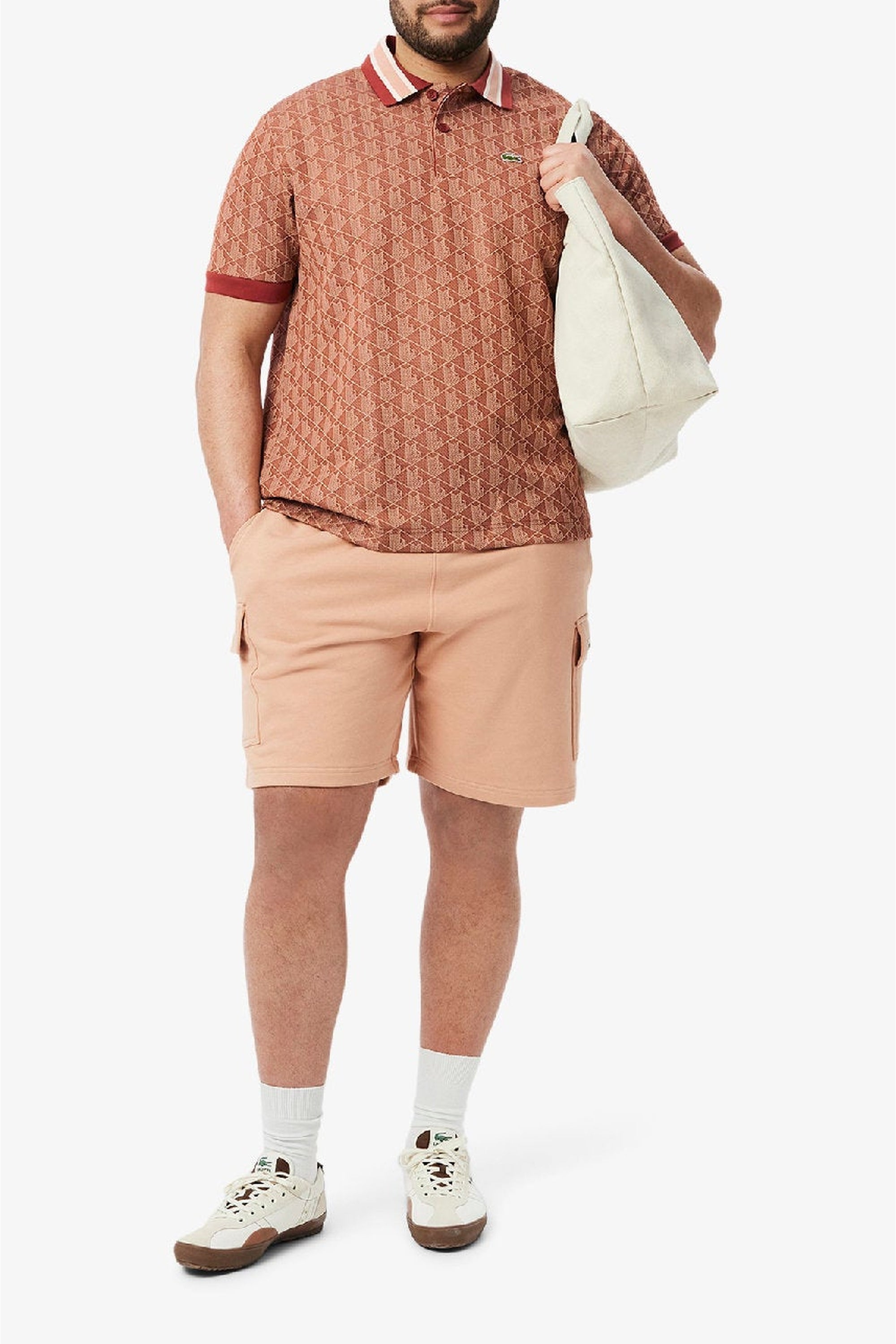 Polo en jacquard monogramme - Iberis & Latte