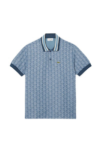 Polo en jacquard monogramme - Faucon & Panorama