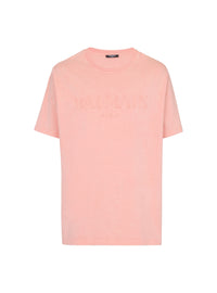 T-shirt ample à broderie - Saumon & Saumon