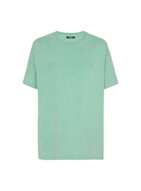 T-shirt ample à broderie - Vert