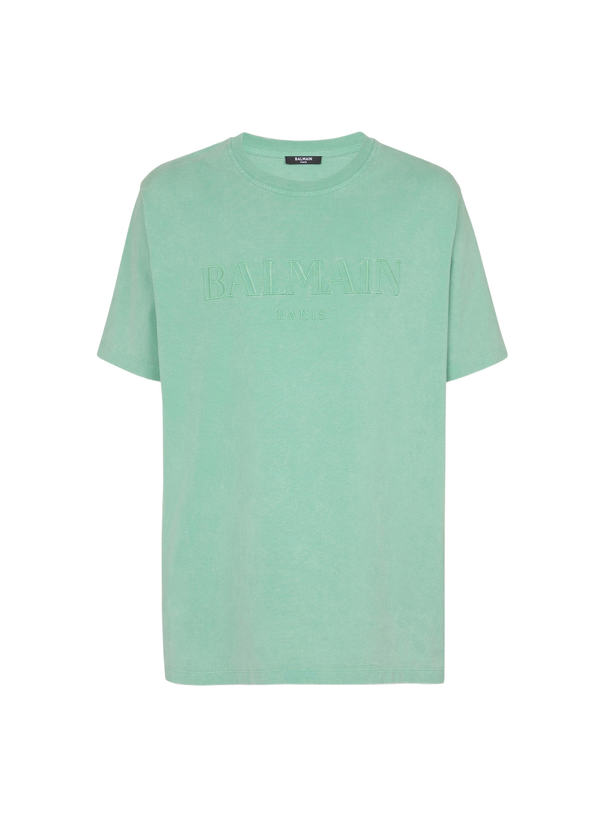 T-shirt ample à broderie - Vert