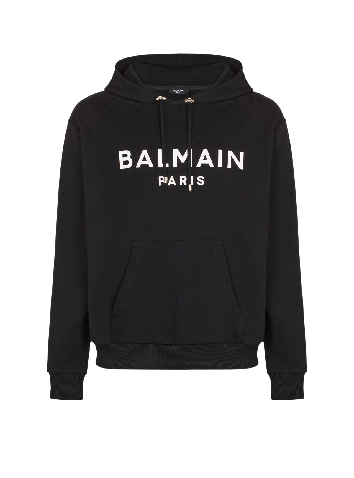 Balmain Paris printed hoodie - Black & White