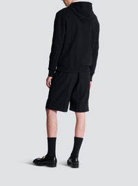 Balmain Paris printed hoodie - Black & White