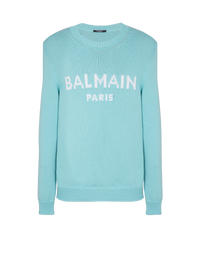 Pull en laine balmain paris - Bleu