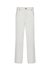 Pantalon en jean droit - blanc-lavé - Blanc