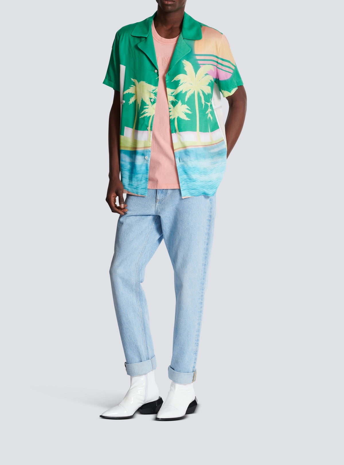 Regular denim trousers - Light Jean Blue