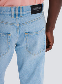Jean regular en denim light blue  - Bleu Jean Clair