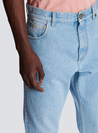 Jean regular en denim light blue  - Bleu Jean Clair