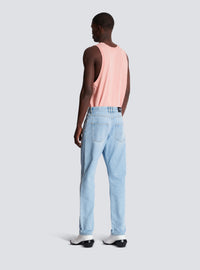 Jean regular en denim light blue  - Bleu Jean Clair
