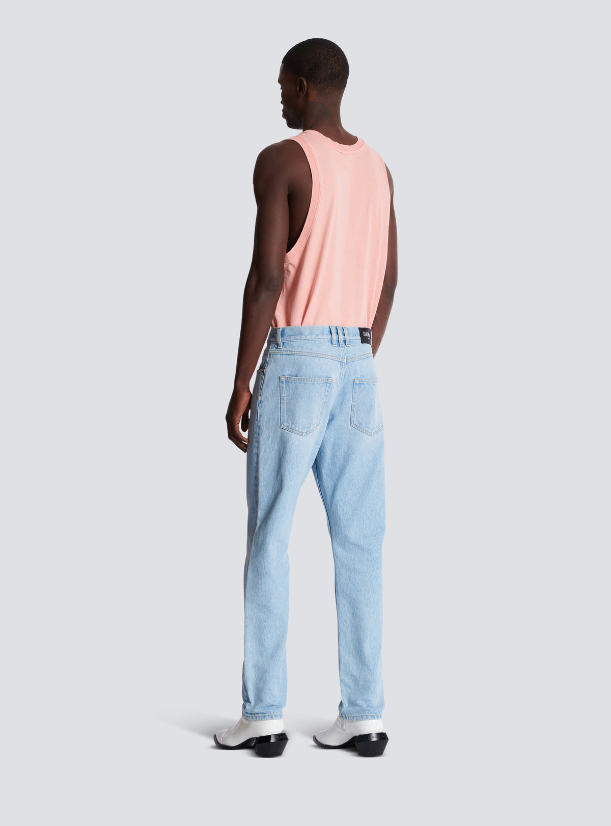 Jean regular en denim light blue  - Bleu Jean Clair