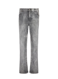 Jean regular en denim grey - Gris Clair Délavé