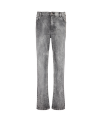 Jean regular en denim grey - Gris Clair Délavé