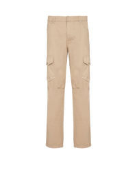Pantalon cargo en coton droit - Sable