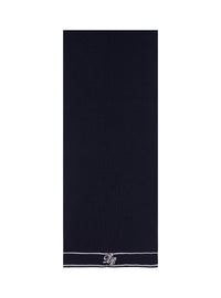 Wool scarf - Navy