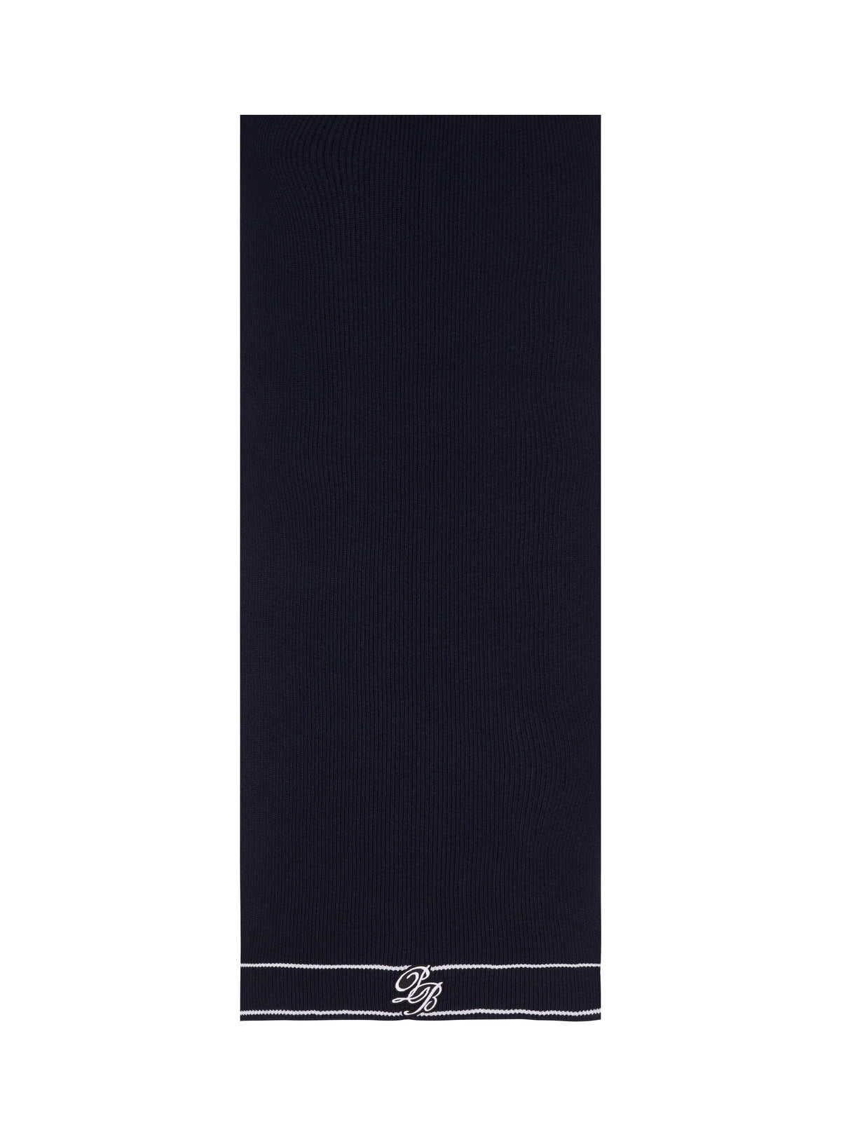 Wool scarf - Navy