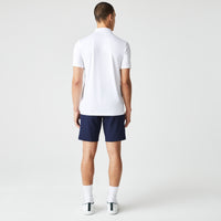 Polo à manches courtes - Blanc & Marine