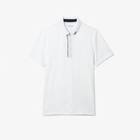 Polo à manches courtes - Blanc & Marine