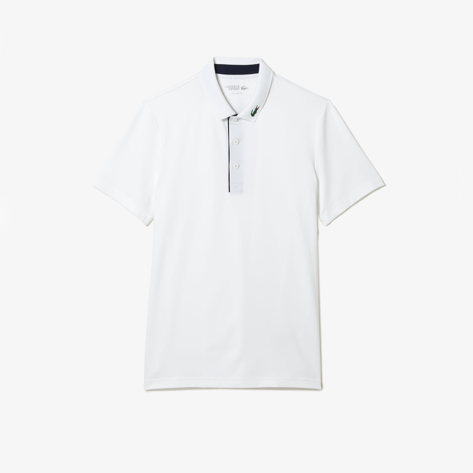 Polo à manches courtes - Blanc & Marine