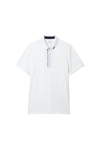 Polo à manches courtes - Blanc & Marine