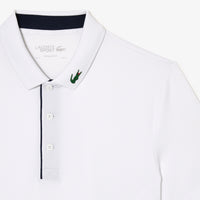 Polo à manches courtes - Blanc & Marine