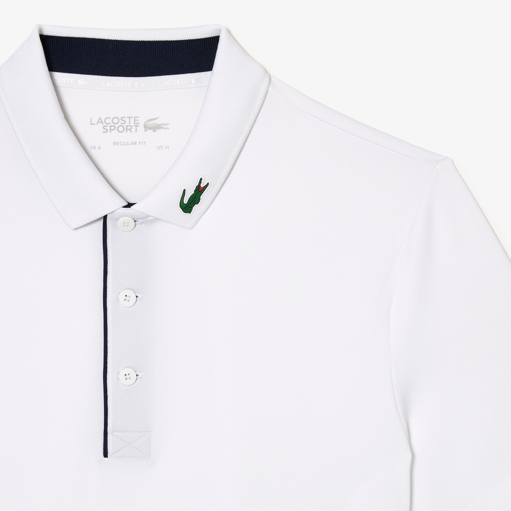 Polo à manches courtes - Blanc & Marine