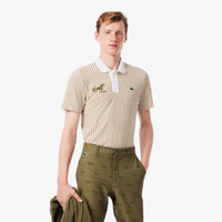 Polo à manches courtes - Viennois & Blanc