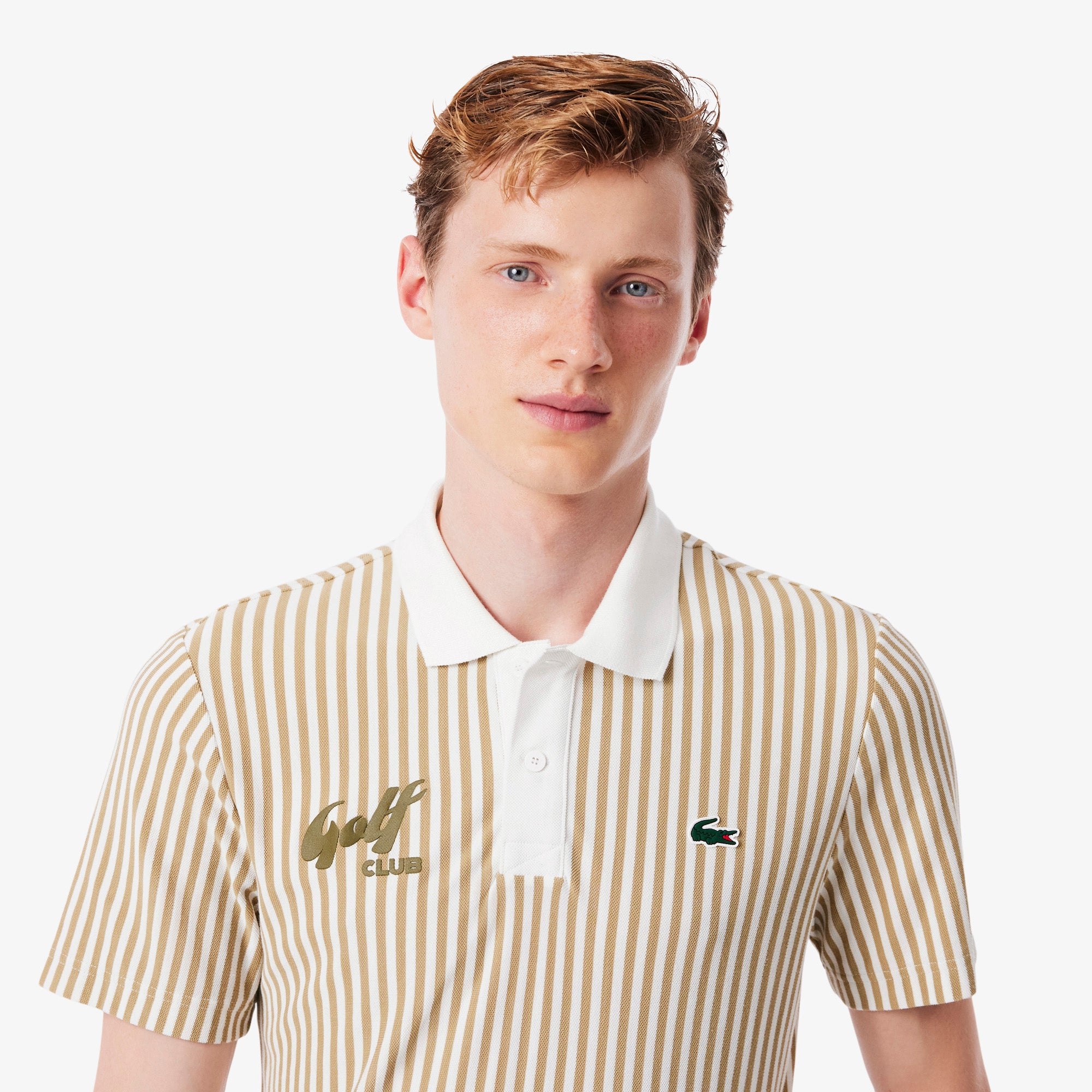 Polo à manches courtes - Viennois & Blanc