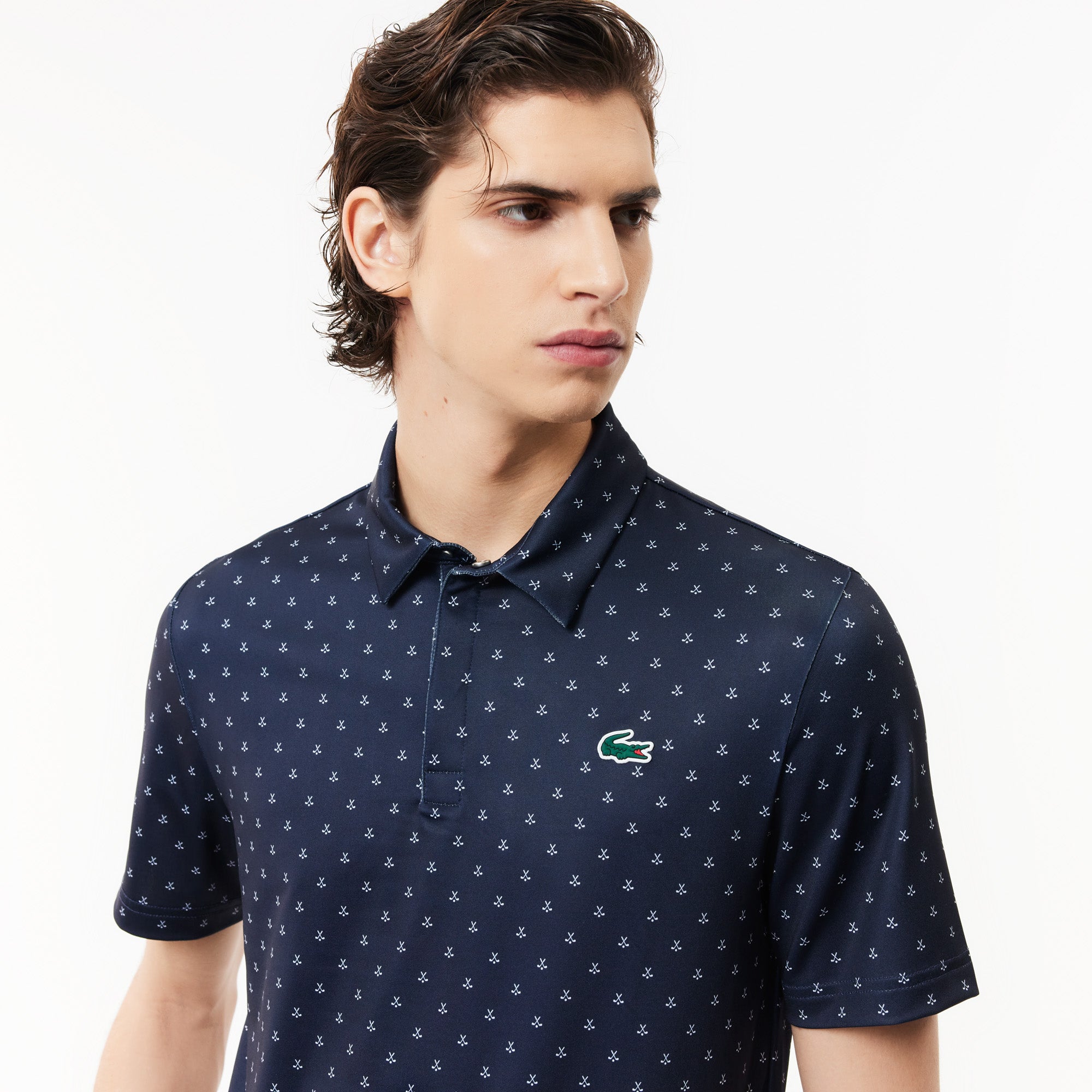 Polo à manches courtes - Marine & Blanc